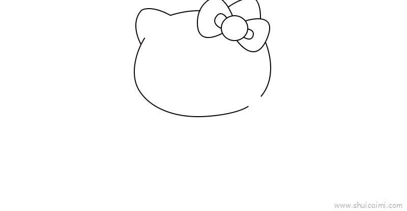 哈喽kitty儿童画怎么画 哈喽kitty简笔画简单又好看