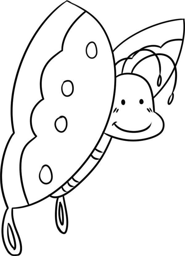 漂亮的蝴蝶的简笔画怎么画 漂亮的蝴蝶简笔画步骤