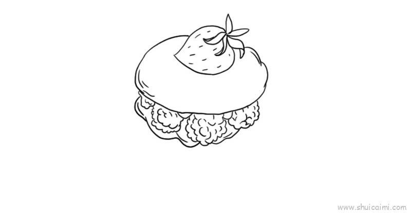 甜品儿童画怎么画 甜品简笔画简单又好看