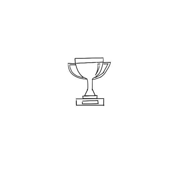 世界杯的奖杯怎么画简笔画 世界杯的奖杯怎么画简笔画