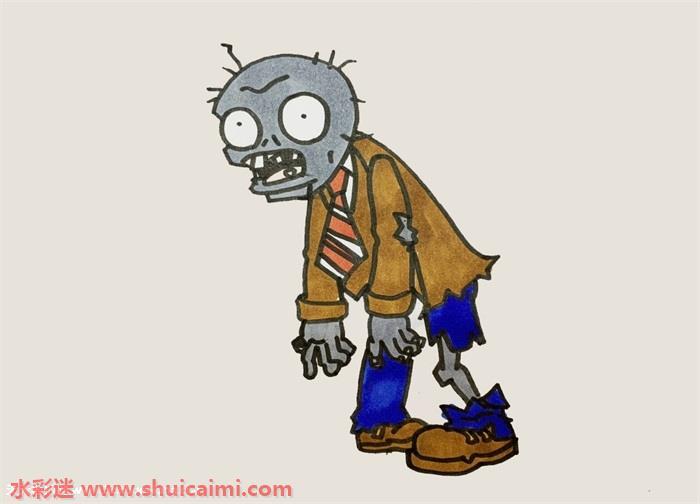 简单又漂亮的植物大战僵2简笔画教程