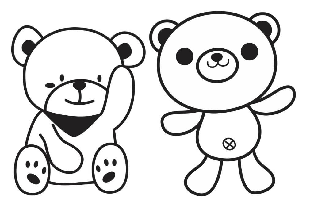 熊简笔画 熊简笔画简单