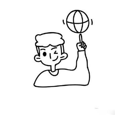男生简笔画 男生简笔画头像