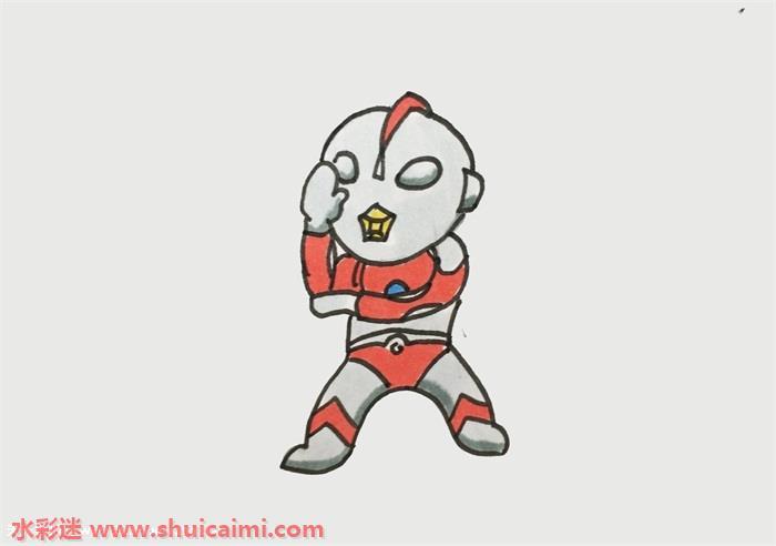 杰克奥特曼怎么画 杰克奥特曼简笔画图片大全