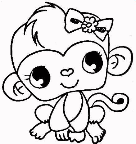 猴子简笔画图片大全 猴子简笔画图片