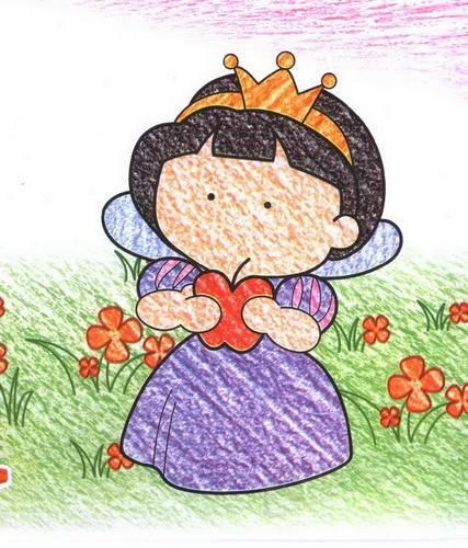 白雪公主简笔画图片 白雪公主简笔画图片大全可爱