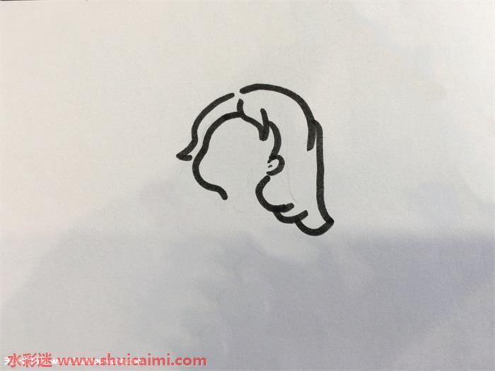 女人怎么画 女人简笔画步骤