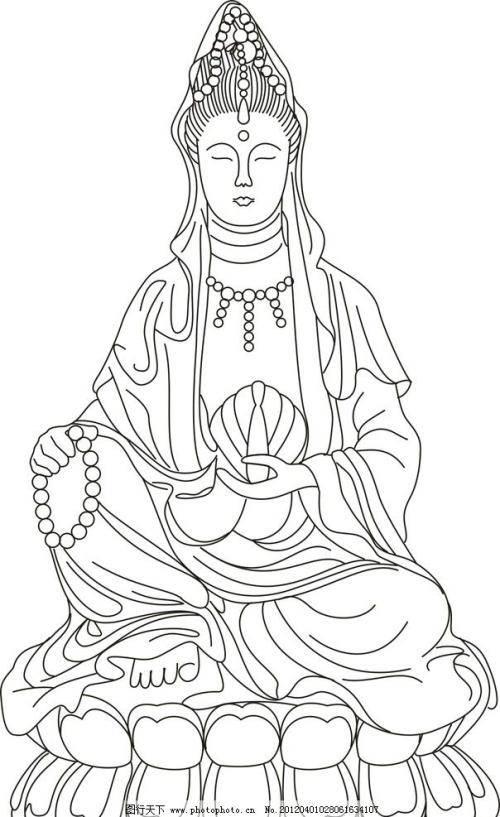 观音菩萨怎么画简笔画 观音菩萨怎么画简笔画真相