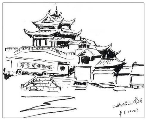 清岩古镇怎么画简笔画 清岩古镇图片欣赏