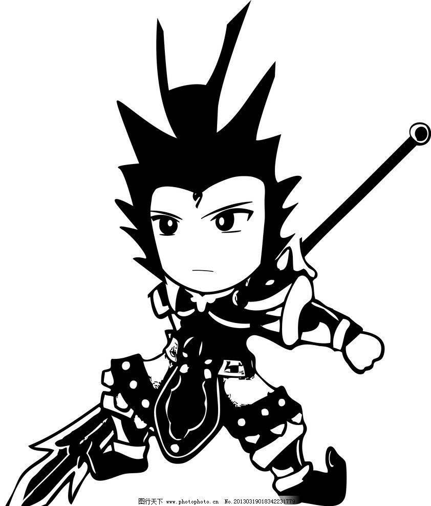 二郎神帅气简笔画 二郎神简笔画大全