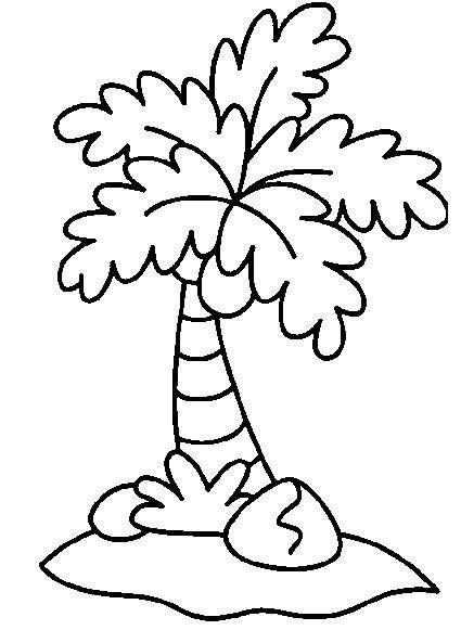 简笔画图片大全树 简笔画图片大全树木带颜色