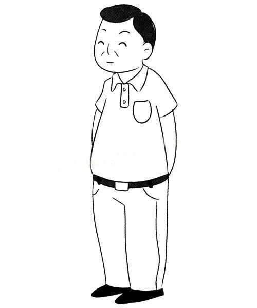 大人简笔画图片大全 大人简笔画图片大全人物