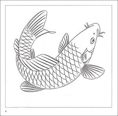 鲤鱼简笔画 鲤鱼简笔画简单又漂亮