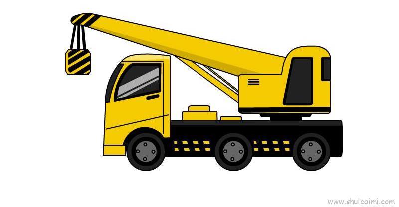 工程车儿童画怎么画 工程车简笔画画法