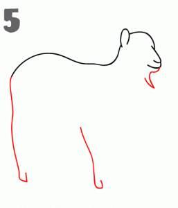 羊简笔画 羊简笔画简单可爱