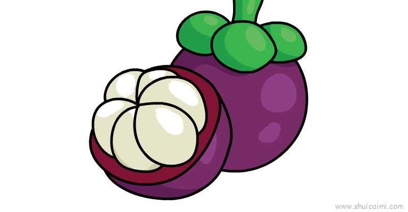 山竹儿童画怎么画 山竹简笔画简单又好看