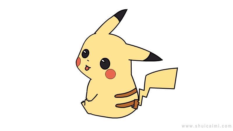 皮卡丘简笔画怎么画 皮卡丘简笔画图片