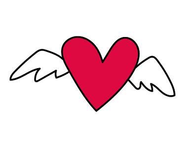 爱心简笔画 爱心简笔画图片