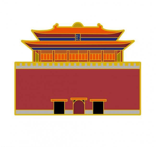 古城简笔画 古城简笔画图片大全