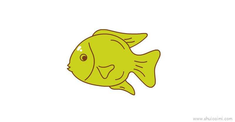 小鱼儿童画怎么画 小鱼简笔画图片