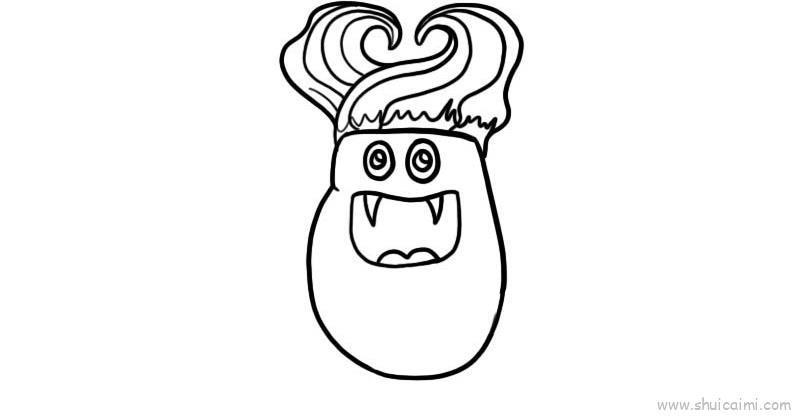 小恶魔儿童画怎么画 小恶魔简笔画画法