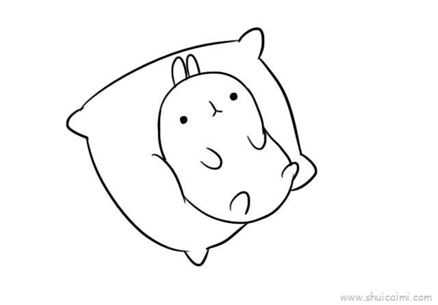 土豆兔儿童画怎么画 土豆兔简笔画图片大全