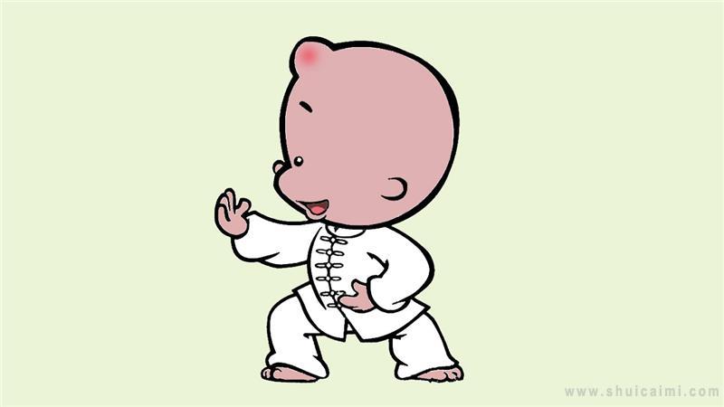 太极拳简笔画怎么画 太极拳简笔画图片