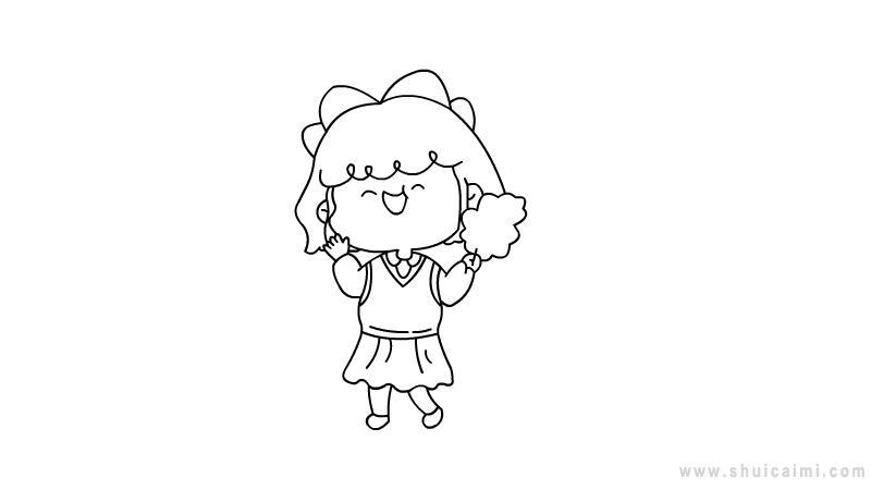 女孩简笔画怎么画 女孩简笔画简单