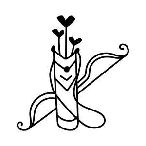 弓箭简笔画 弓箭简笔画帅气