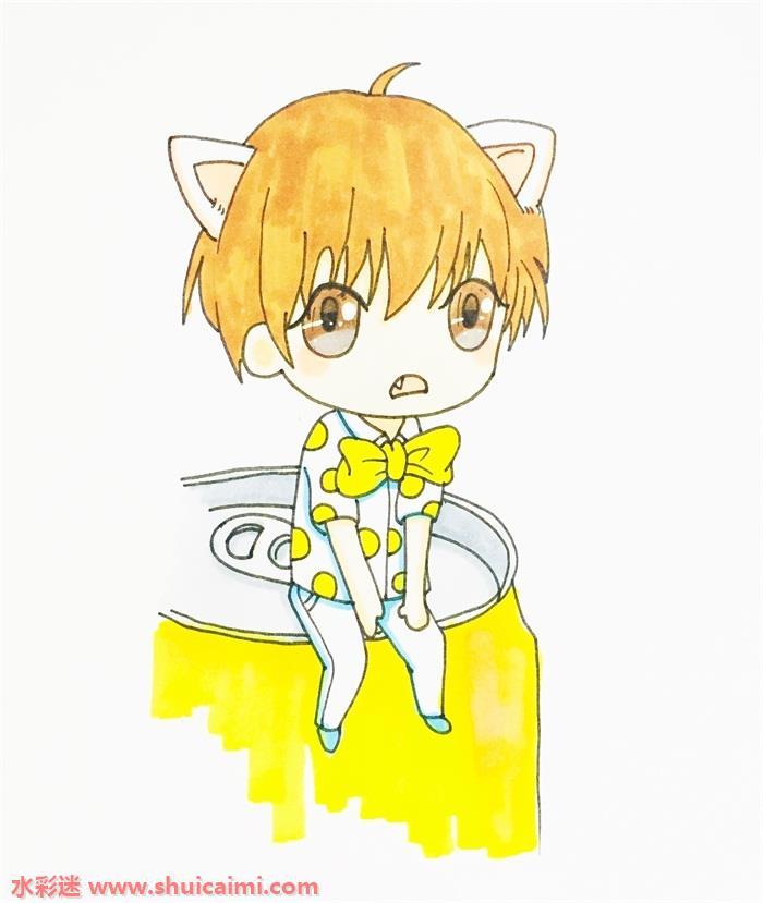 王俊凯动漫怎么画 王俊凯动漫简笔画简单好看带颜色