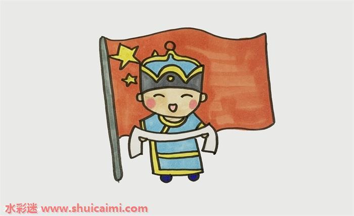 少数民族人物怎么画 少数民族人物简笔画图片大全彩色