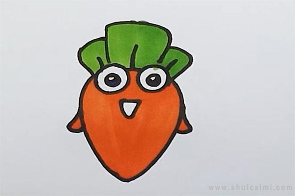 保卫萝卜简笔画怎么画 保卫萝卜简笔画简单