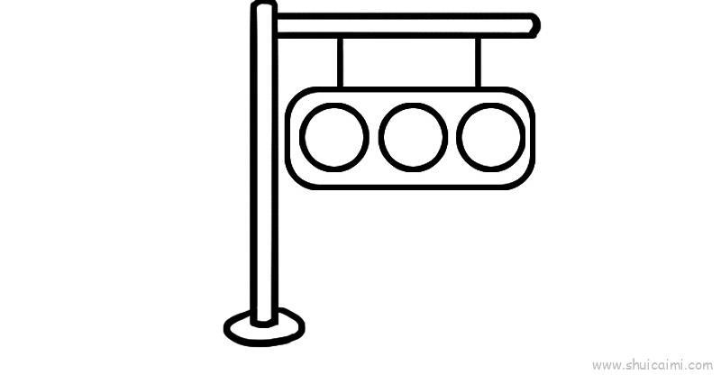 交通灯儿童画怎么画 交通灯简笔画简单