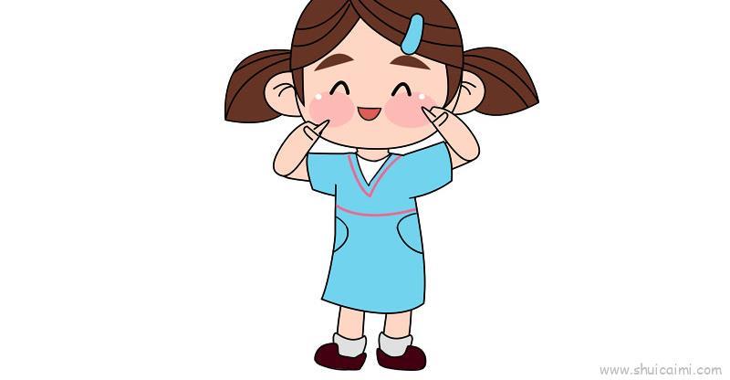 手账q版人物儿童画怎么画 手账q版人物简笔画步骤