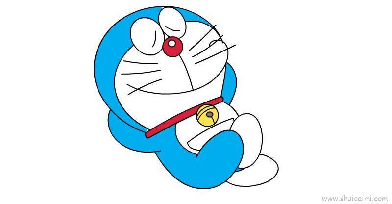 多啦A梦儿童画怎么画 多啦A梦简笔画画法