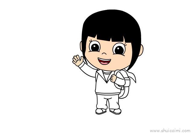 学生儿童画怎么画 学生简笔画图片