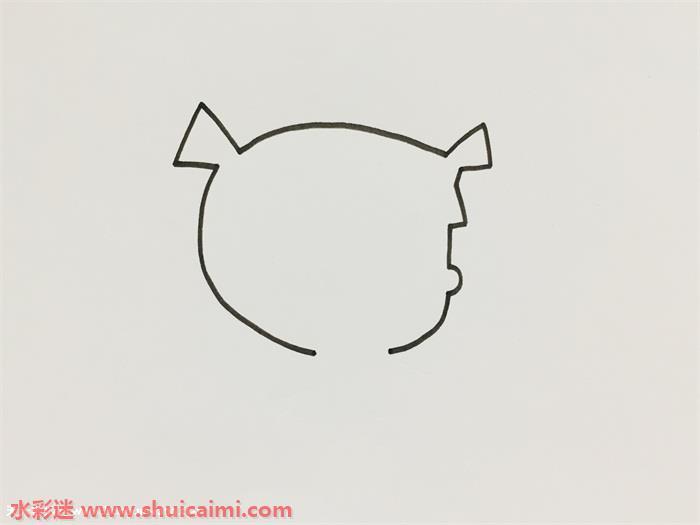 人影子怎么画 人影子简笔画步骤