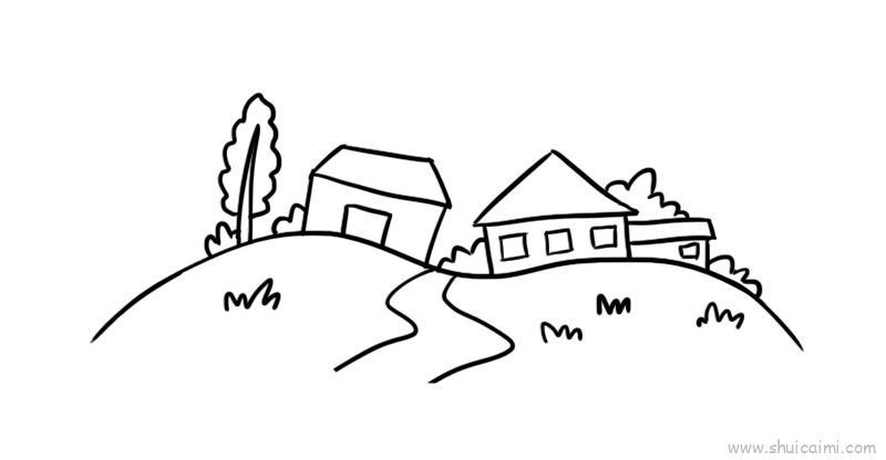 我儿童画怎么画 我简笔画图片