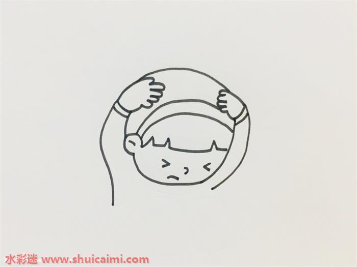 防震减灾怎么画 防震减灾简笔画步骤