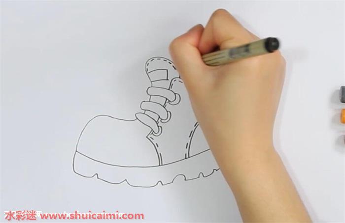 鞋子怎么画 鞋子简笔画画法
