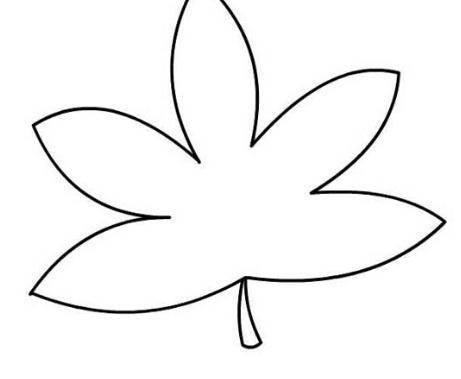 树叶简笔画 树叶简笔画简单又好看