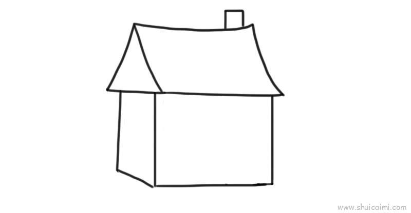 房屋儿童画怎么画 房屋简笔画简单