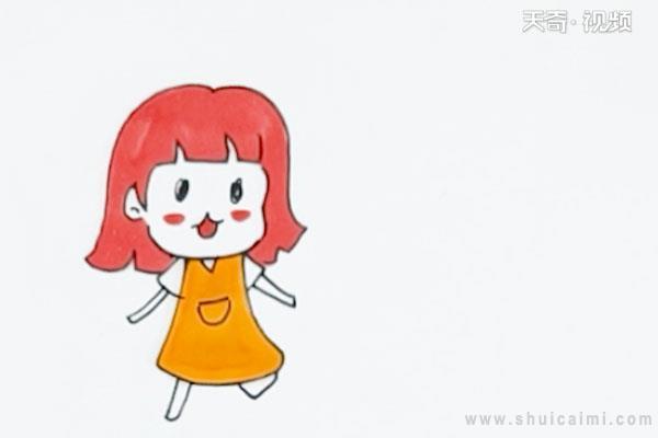 小人简笔画怎么画 小人简笔画步骤