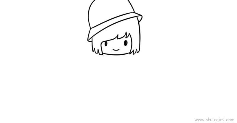 女孩图儿童画怎么画 女孩图简笔画简单又好看