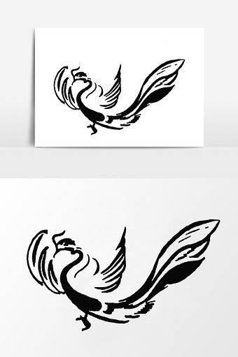 凤凰的简笔画图片大全 凤凰的简笔画图片大全带颜色