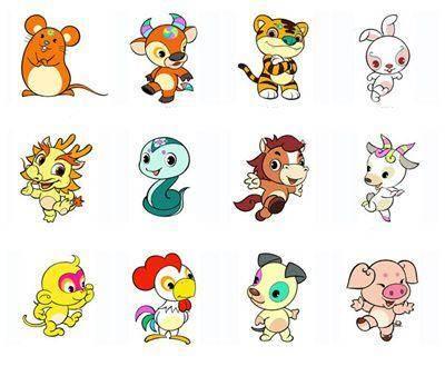 十二生肖简笔画 十二生肖简笔画可爱