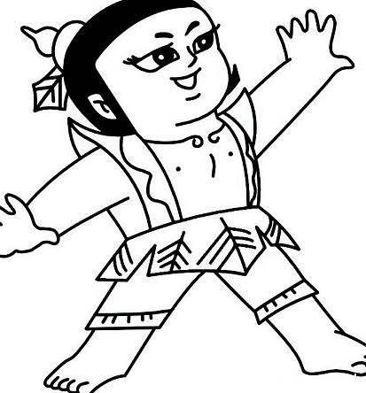 人物的简笔画 人物的简笔画图片大全