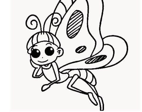 蝴蝶的简笔画 蝴蝶的简笔画怎么画最好看又简单
