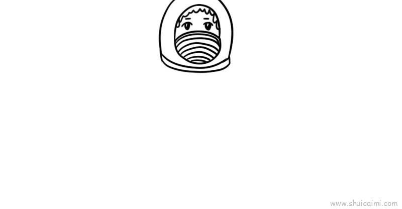 小学生抗击疫情儿童画怎么画 小学生抗击疫情简笔画图片