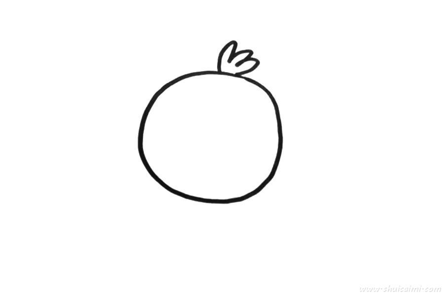 小鸡怎么画 小鸡简笔画图片带颜色